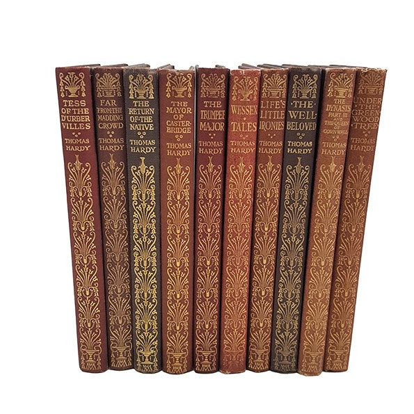 Thomas Hardy Collected Works - 10 Books, Macmillan, 1920s