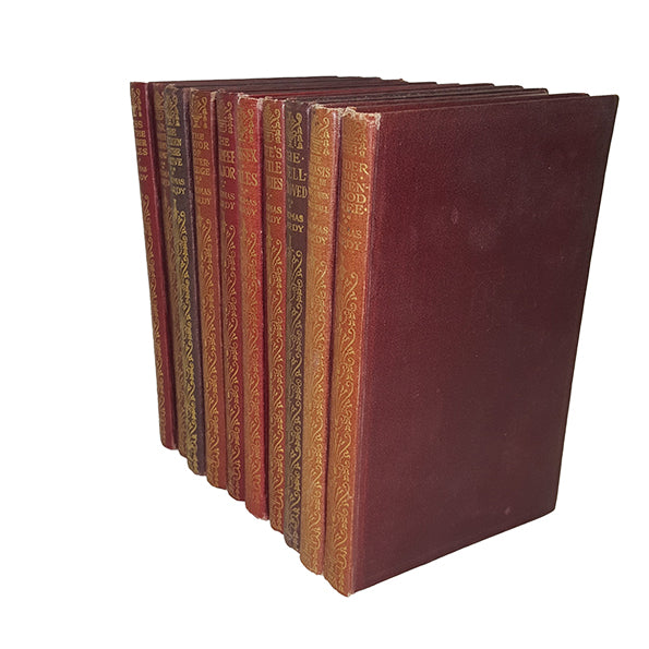 Thomas Hardy Collected Works - 10 Books, Macmillan, 1920s