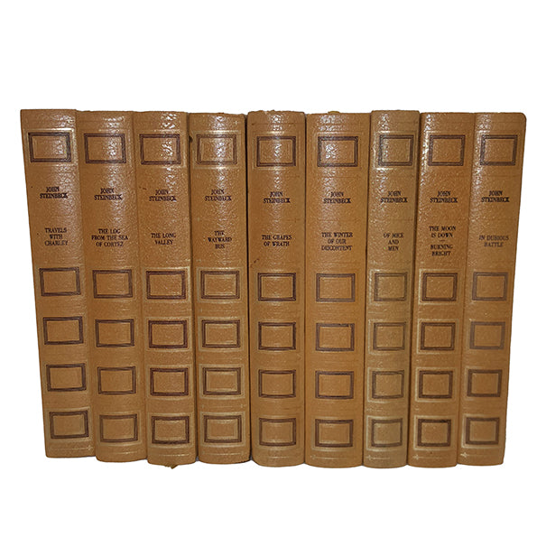John Steinbeck 9 Book Collection - Heron Books, 1971