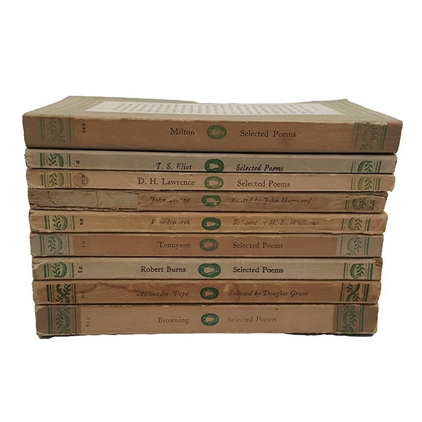 The Penguin Poets 9-Book Collection c.1950s