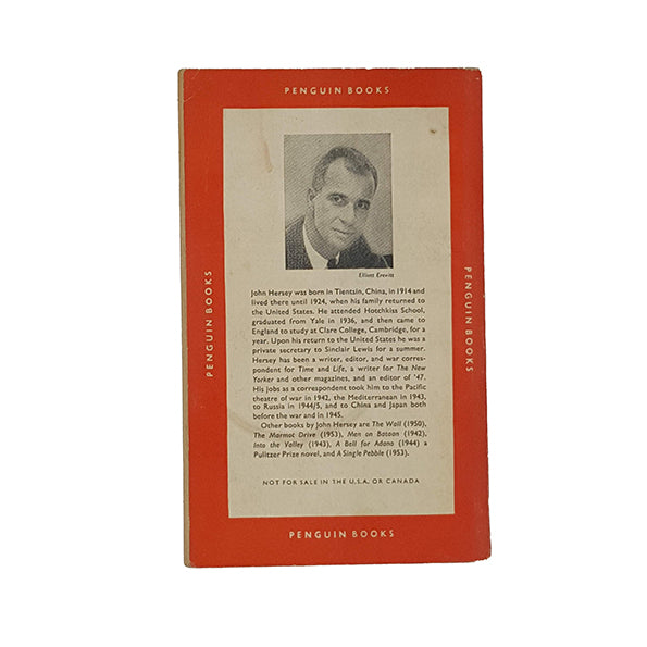 Hiroshima by John Hersey - Penguin 1958