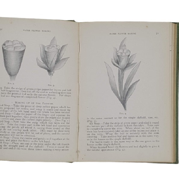 Paper Flower Making by Flora E. Manchester - Pitman