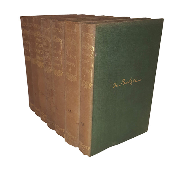 H. D. Balzac's Collected Works - J.M. Dent, 1897 (14 Books)