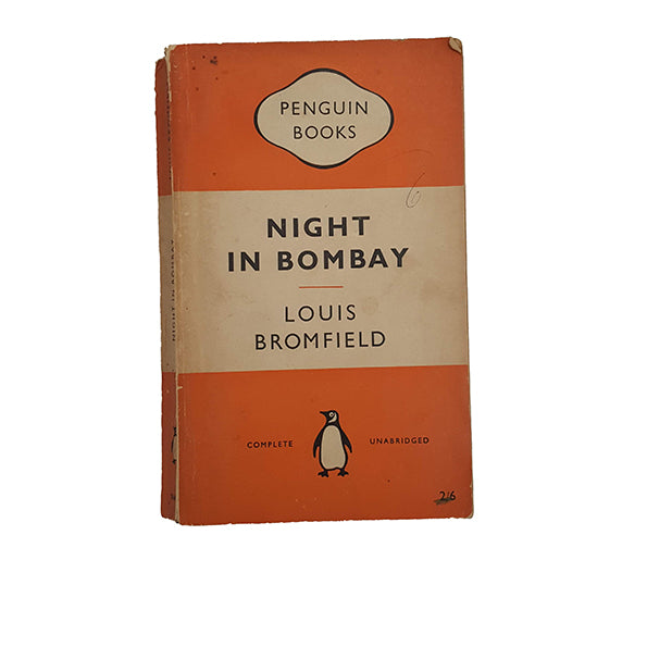 Night in Bombay by Louis Bromfield - Penguin, 1954