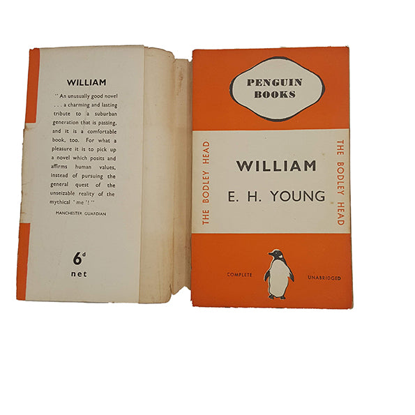 William by E. H. Young - Penguin in Dust-Jacket, 1935