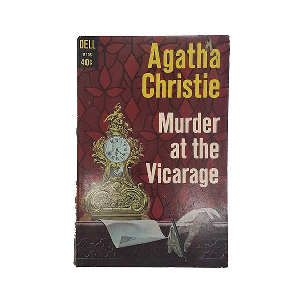 Agatha Christie's The Murder At The Vicarage - Dell, 1961