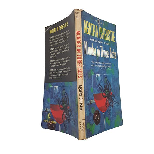 Agatha Christie’s Murder in Three Acts - Popular Library, 1961
