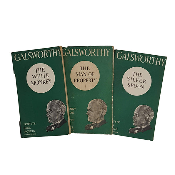 John Galsworthy Forsyth Saga Novels (3 Books)