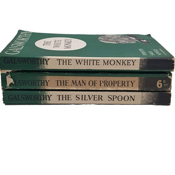 John Galsworthy Forsyth Saga Novels (3 Books)