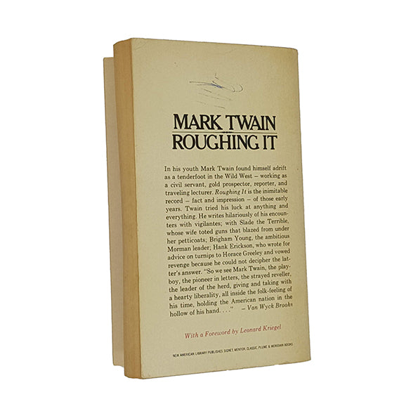 Mark Twain's Roughing It - Signet 1962