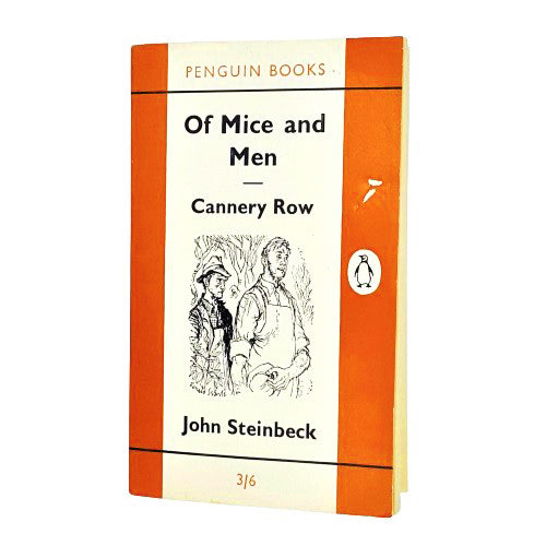 John Steinbeck's Of Mice and Men / Cannery Row - Vertical Stripe Penguin, c.1960s