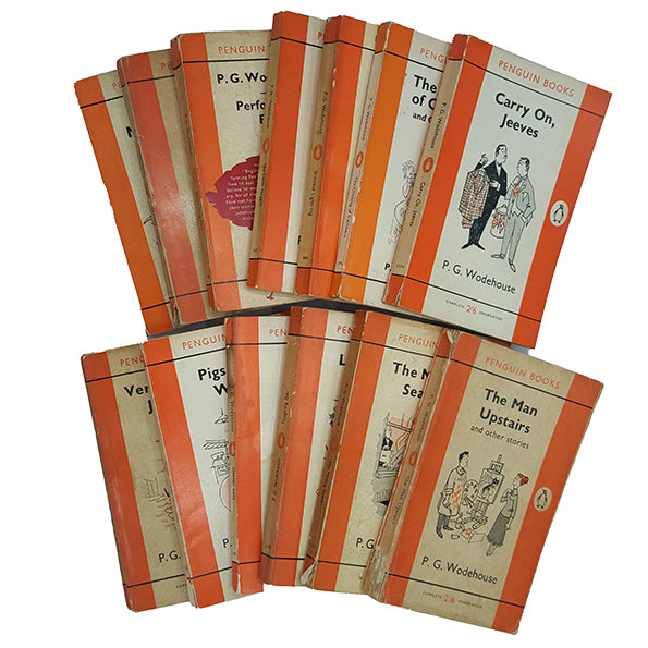 P. G. Wodehouse Collected Penguin Paperbacks c.1960s (13 books)