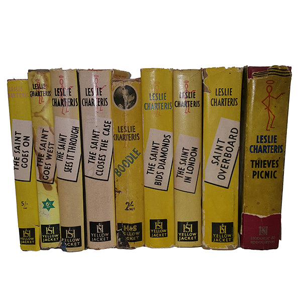 Leslie Charteris' The Saint (23 Book Collection) Hodder and Stoughton, 1950s