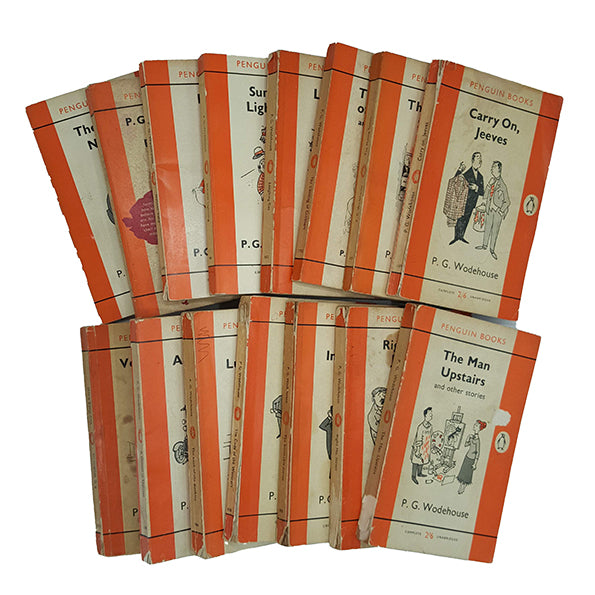 P. G. Wodehouse Collected Penguin Paperbacks c.1960s (15 books)