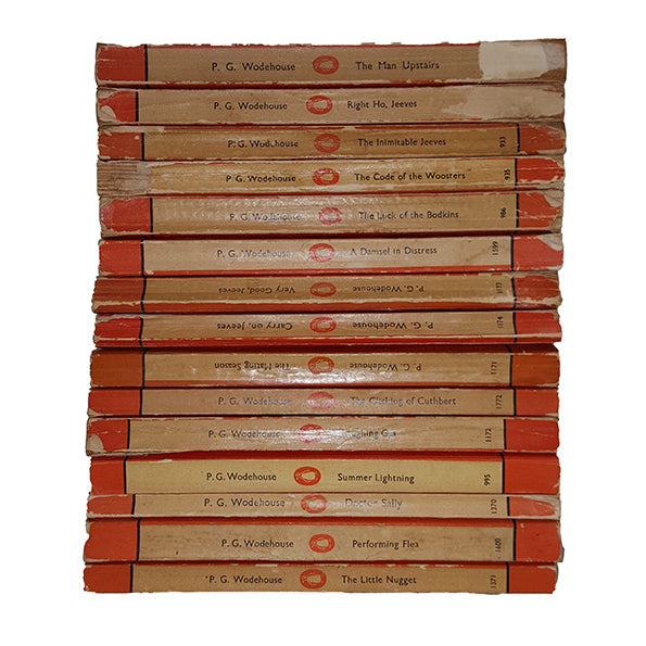 P. G. Wodehouse Collected Penguin Paperbacks c.1960s (15 books)