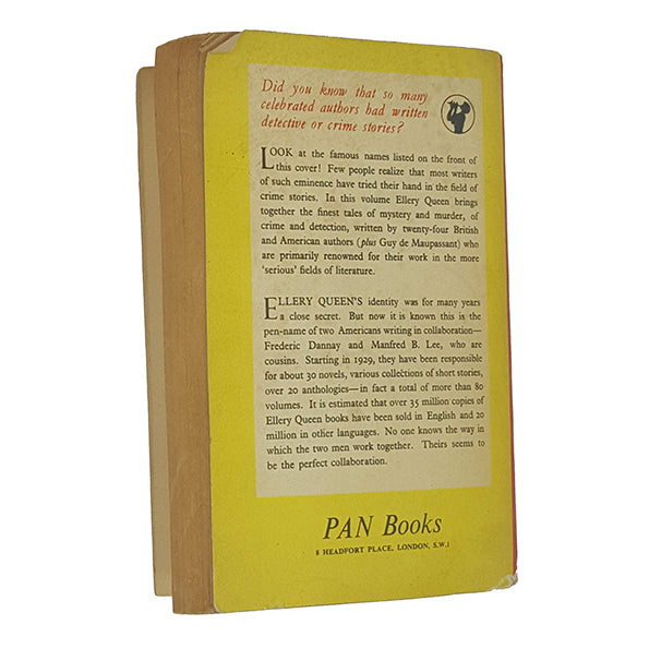 Ellery Queen's Book of Mystery Stories - Pan Giant 1958