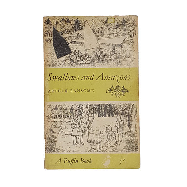 Swallows and Amazons by Arthur Ransome - Puffin, 1965