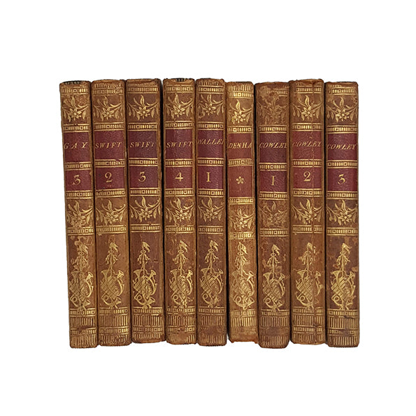 Bell's Edition Poets of Great Britain 1770s 53 Books