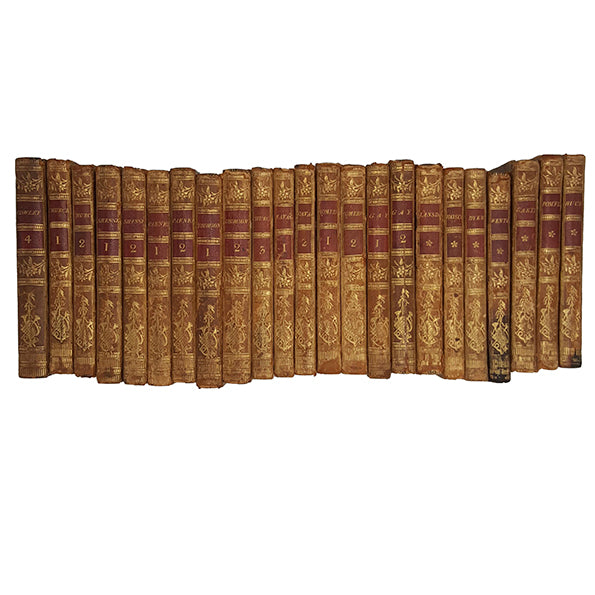 Bell's Edition Poets of Great Britain 1770s 53 Books