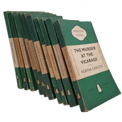 Agatha Christie Penguin Collection, 1948-59 (10 Books)