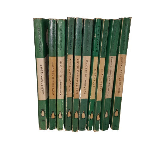 Agatha Christie Penguin Collection, 1948-59 (10 Books)