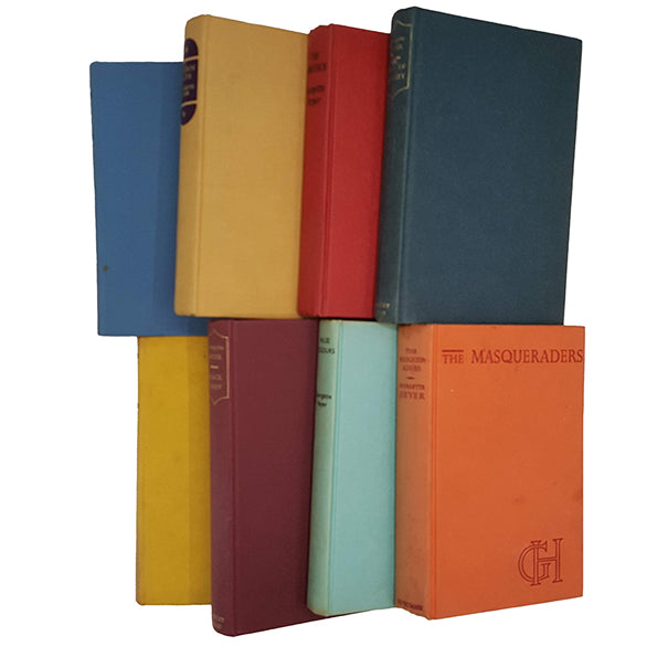 Georgette Heyer 8 Vintage Books, 1954-72