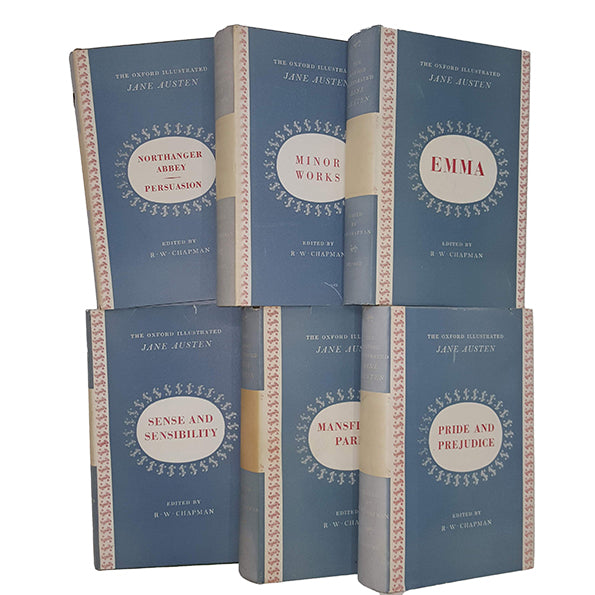 Jane Austen Major &amp; Minor Collected Works - Oxford, c.1963