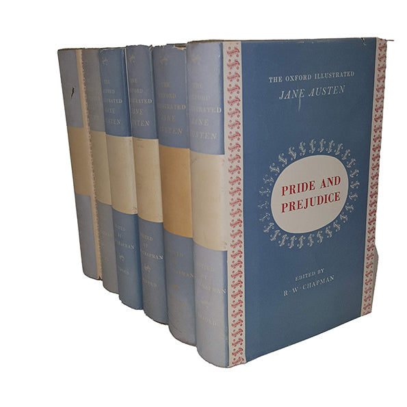 Jane Austen Major &amp; Minor Collected Works - Oxford, c.1963