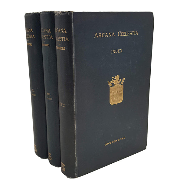 Arcana Celestia - The Heavenly Arcana, Volumes 1-12 by Emanuel Swedenborg, 1903 (13 Books)