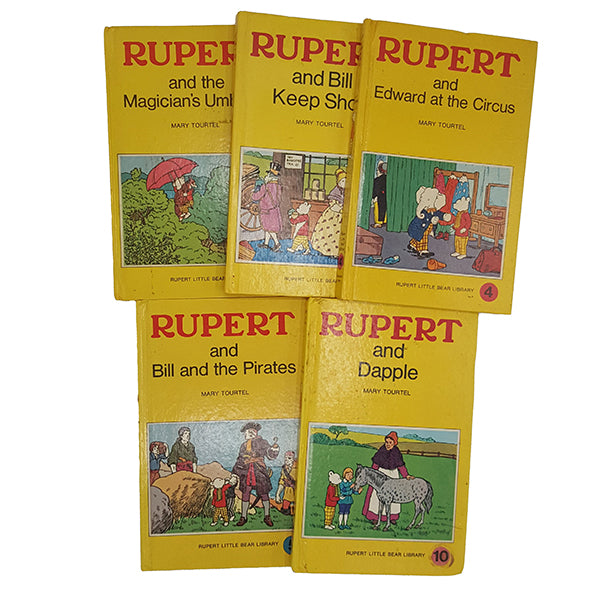 Rupert Bear Collection by Mary Tourtel - Sampson Low, c.1970s