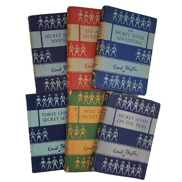 Enid Blyton Secret Seven Collection (6 Books) - Brockhampton, 1951-60