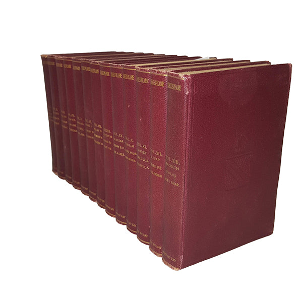 The Complete Works of William Shakespeare Vols. I-XIII (13 Books)