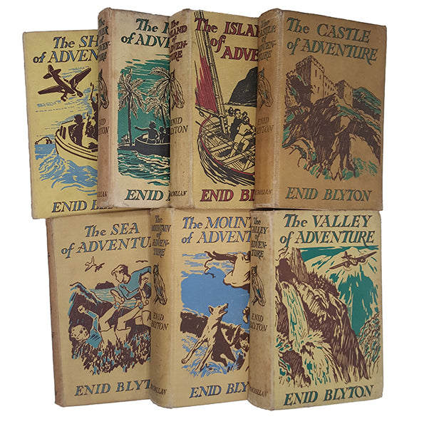 Enid Blyton Adventure Collection - Macmillan, 1946-58 (7 Books)
