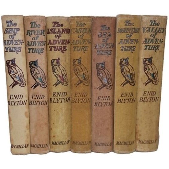 Enid Blyton Adventure Collection - Macmillan, 1946-58 (7 Books)