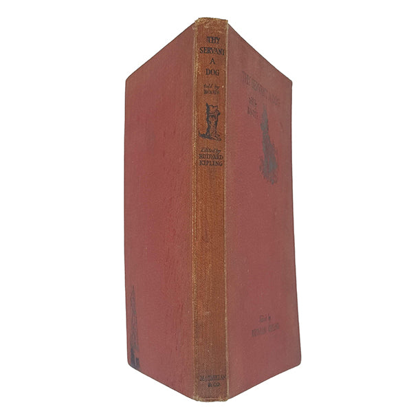 1st Edition Rudyard Kipling's Thy Servant a Dog - Macmillan &amp; Co. 1930