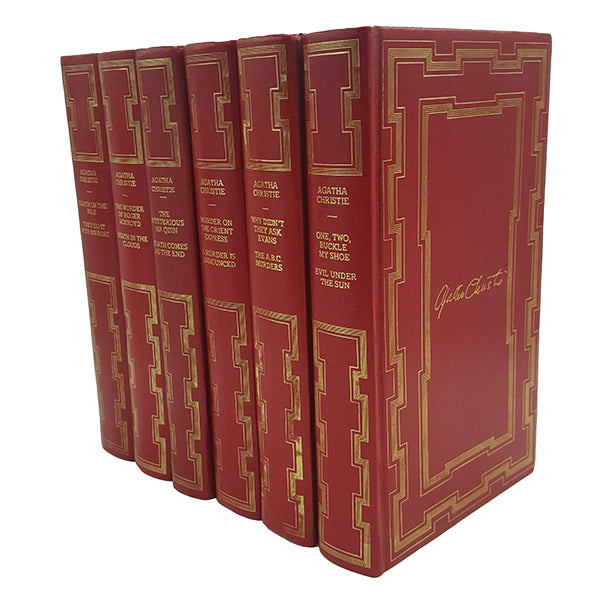 Agatha Christie Collected Works c.1970 (6 Red Books)