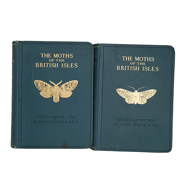 The Moths of the British Isles I&amp; II by Richard South, 1946