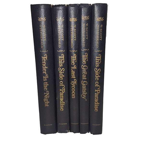 F. Scott Fitzgerald Collected Works, The Great Gatsby Etc. 1948 (4 Books)