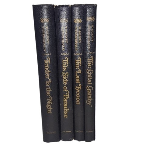F. Scott Fitzgerald Collected Works, The Great Gatsby Etc. 1948 (4 Books)