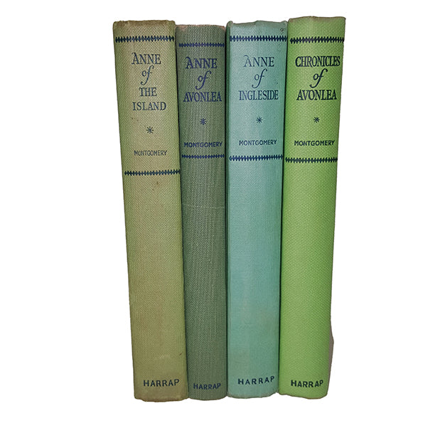 L. M. Montgomery's Anne of Green Gables Collection - Harrap, 1945-58 (4 Books)
