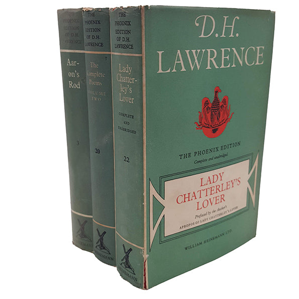 D. H. Lawrence's Lady Chatterley's Lover Etc. Collection, 1961 (3 Books)