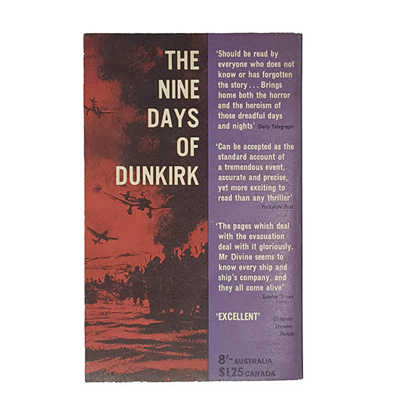 The Nine Days of Dunkirk by David Divine - Pan Books, 1959