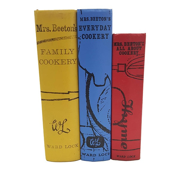 Mrs. Beeton Cookbook Collection - Ward, 1960s (3 Books)