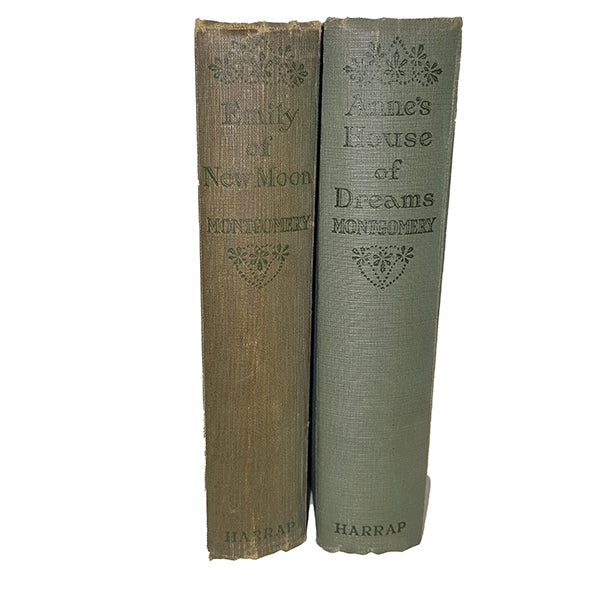 L. M. Montgomery's Anne's House of Dreams &amp; Emily of New Moon - Harrap, 1927-8 (2 Books)