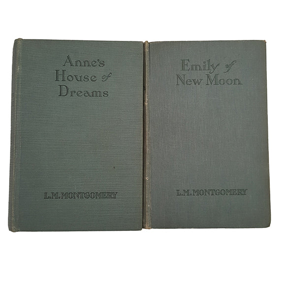 L. M. Montgomery's Anne's House of Dreams &amp; Emily of New Moon - Harrap, 1927-8 (2 Books)
