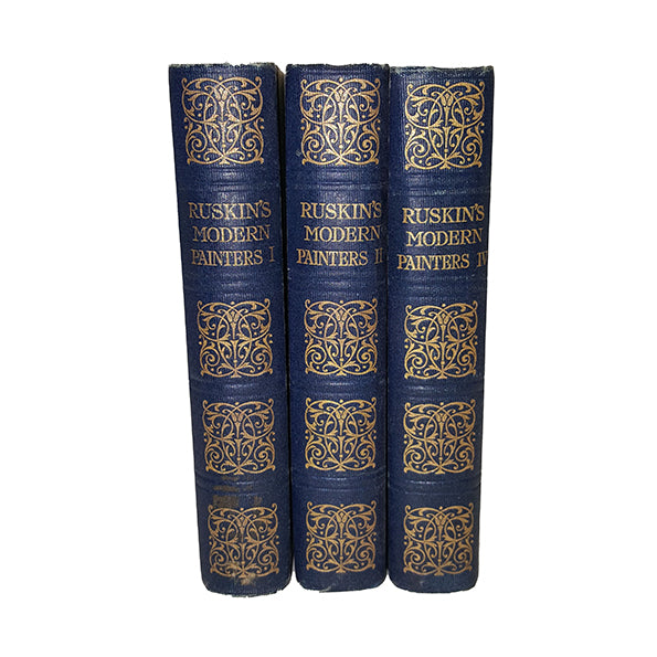 Ruskin's Modern Painters I, II &amp; IV (3 Books)