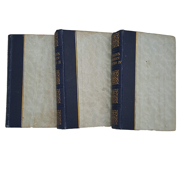 Ruskin's Modern Painters I, II &amp; IV (3 Books)