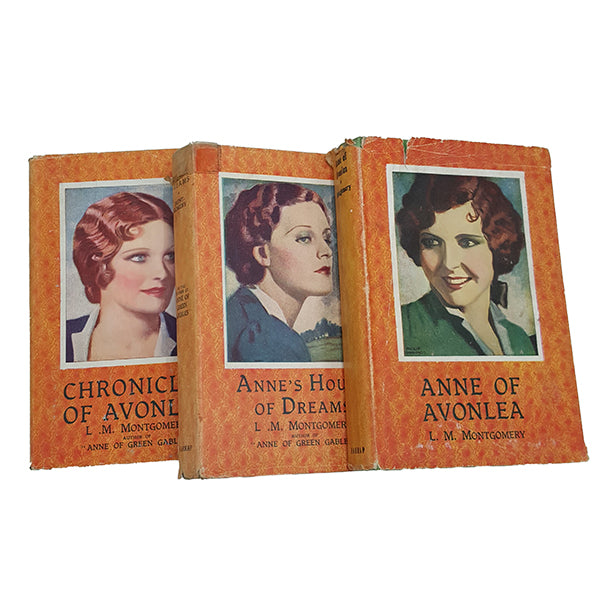 L. M. Montgomery's Anne of Avonlea, Chronicles of Avonlea &amp; House of Dreams - Harrap, 1950-2 (3 Books)