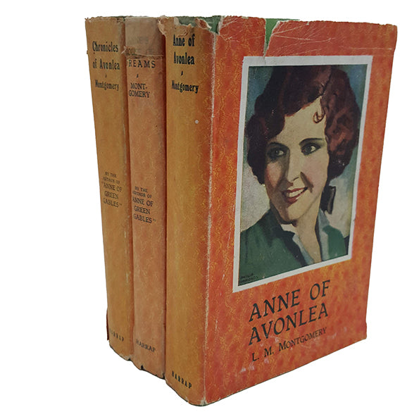 L. M. Montgomery's Anne of Avonlea, Chronicles of Avonlea &amp; House of Dreams - Harrap, 1950-2 (3 Books)