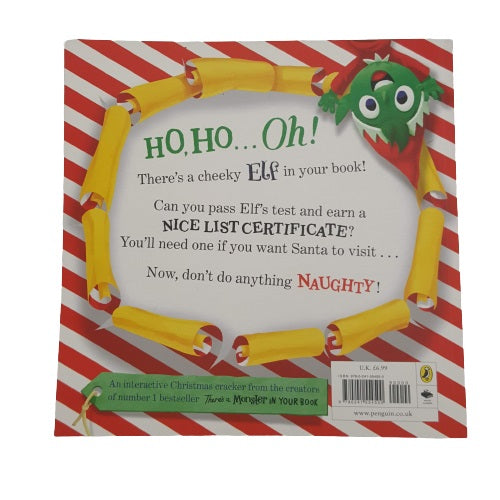 Tom Fletcher There's an Elf in Your Book - Penguin, 2021 New Book